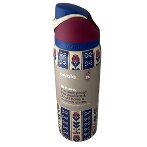 Owala FreeSip 32oz Stainless Steel Water Bottle Holiday Hygge Special Edition